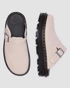 Dr. Martens, Zebzag Mule Powder Pink Eh Suede