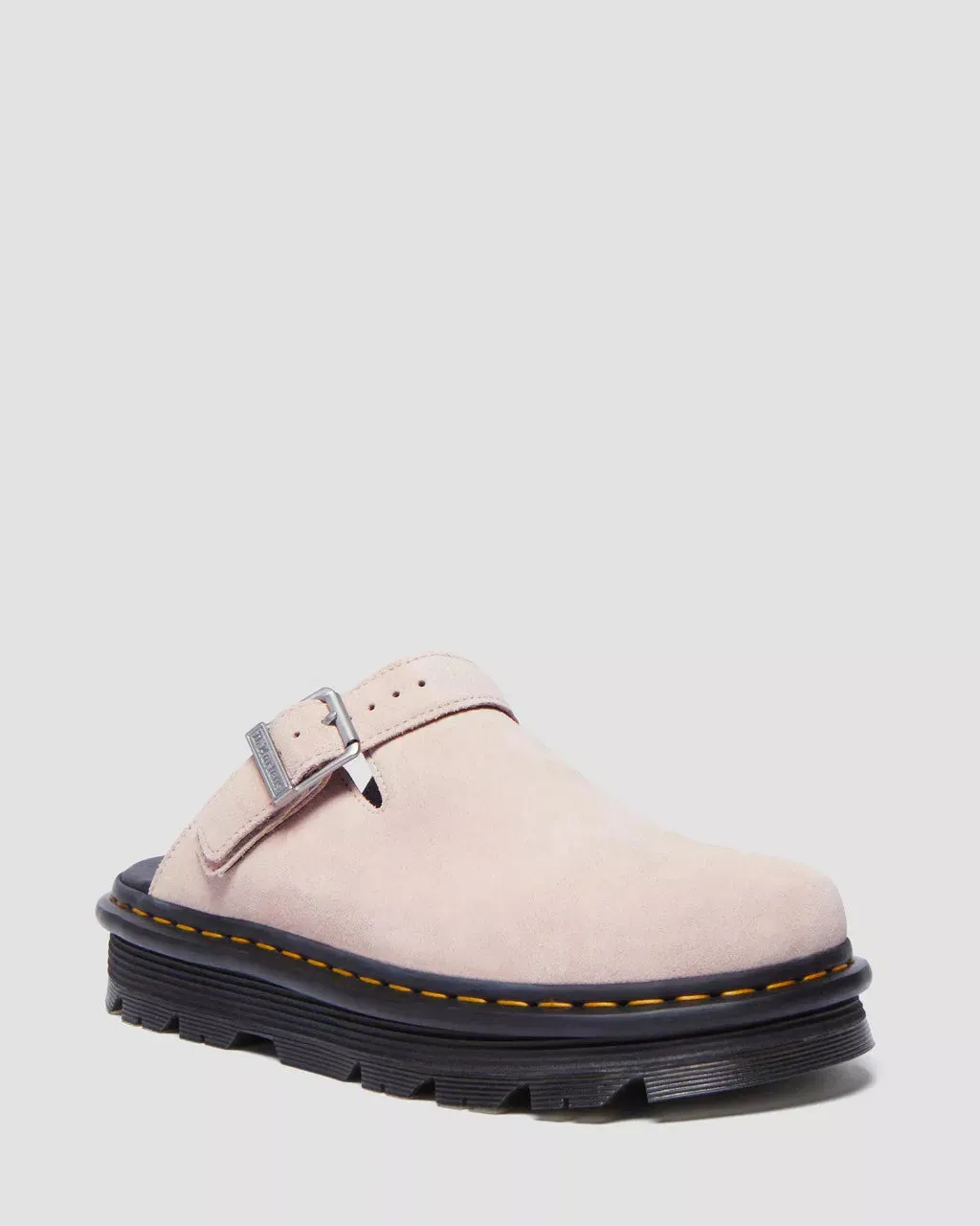Dr. Martens, Zebzag Mule Powder Pink Eh Suede