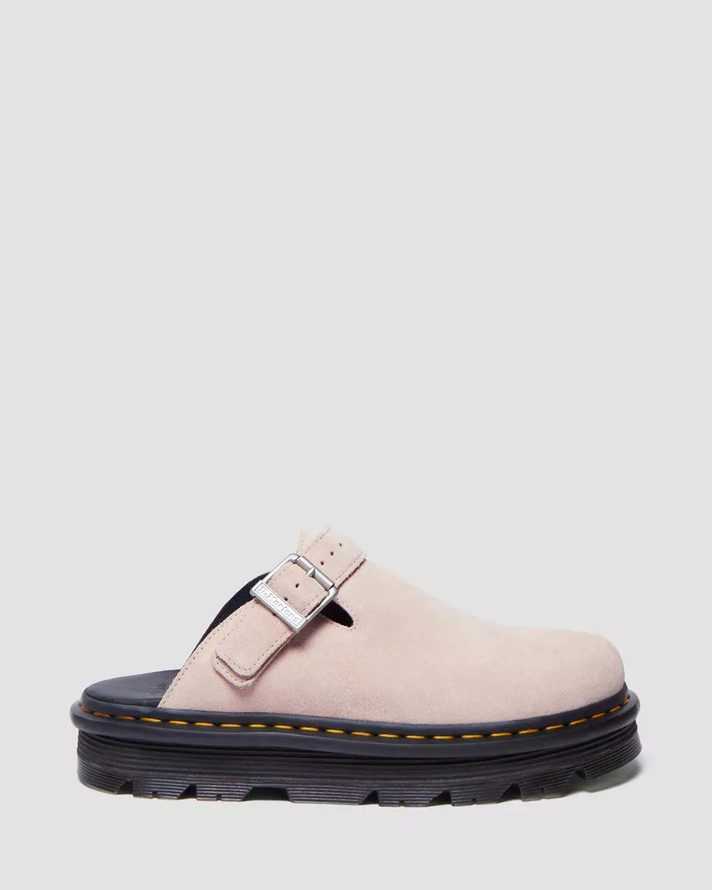 Dr. Martens, Zebzag Mule Powder Pink Eh Suede