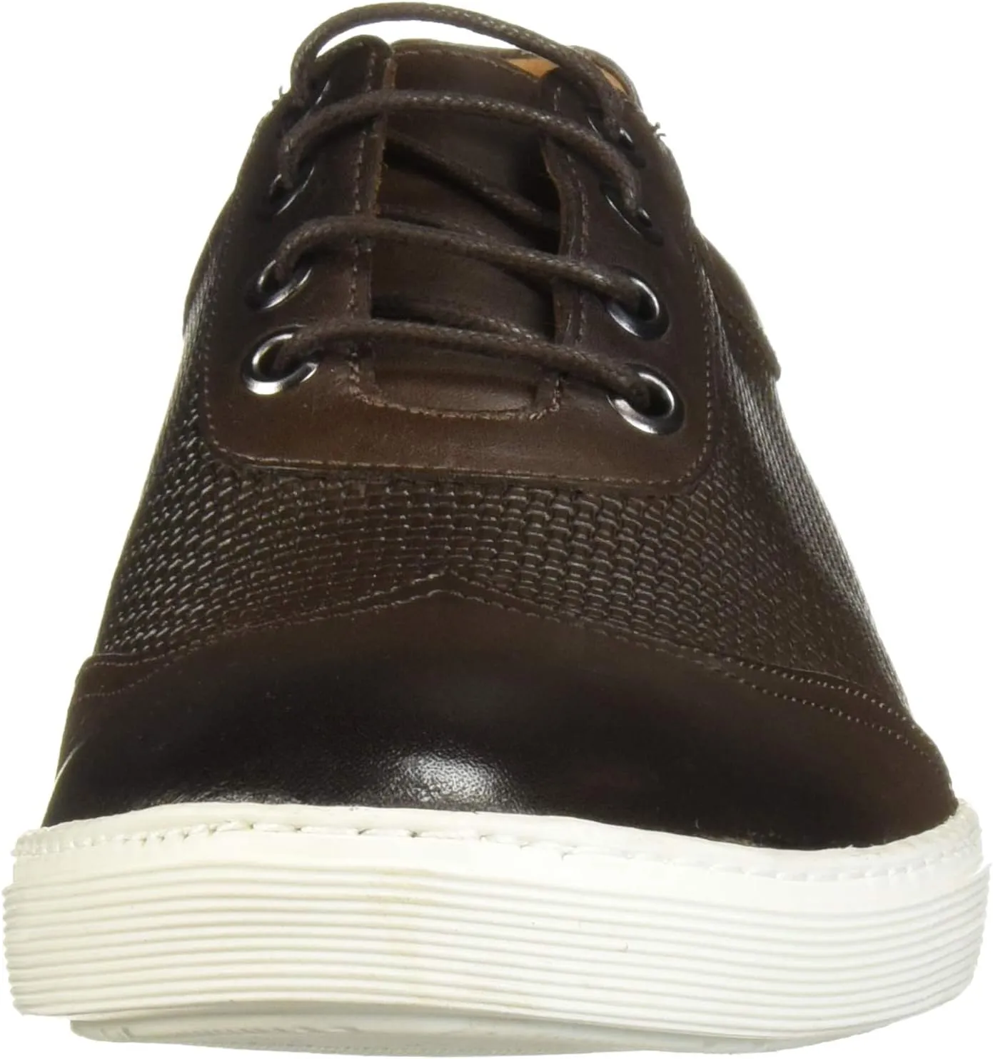 Driver Club USA Men's Leather Brooklyn Mini Basket Wingtip Sneaker