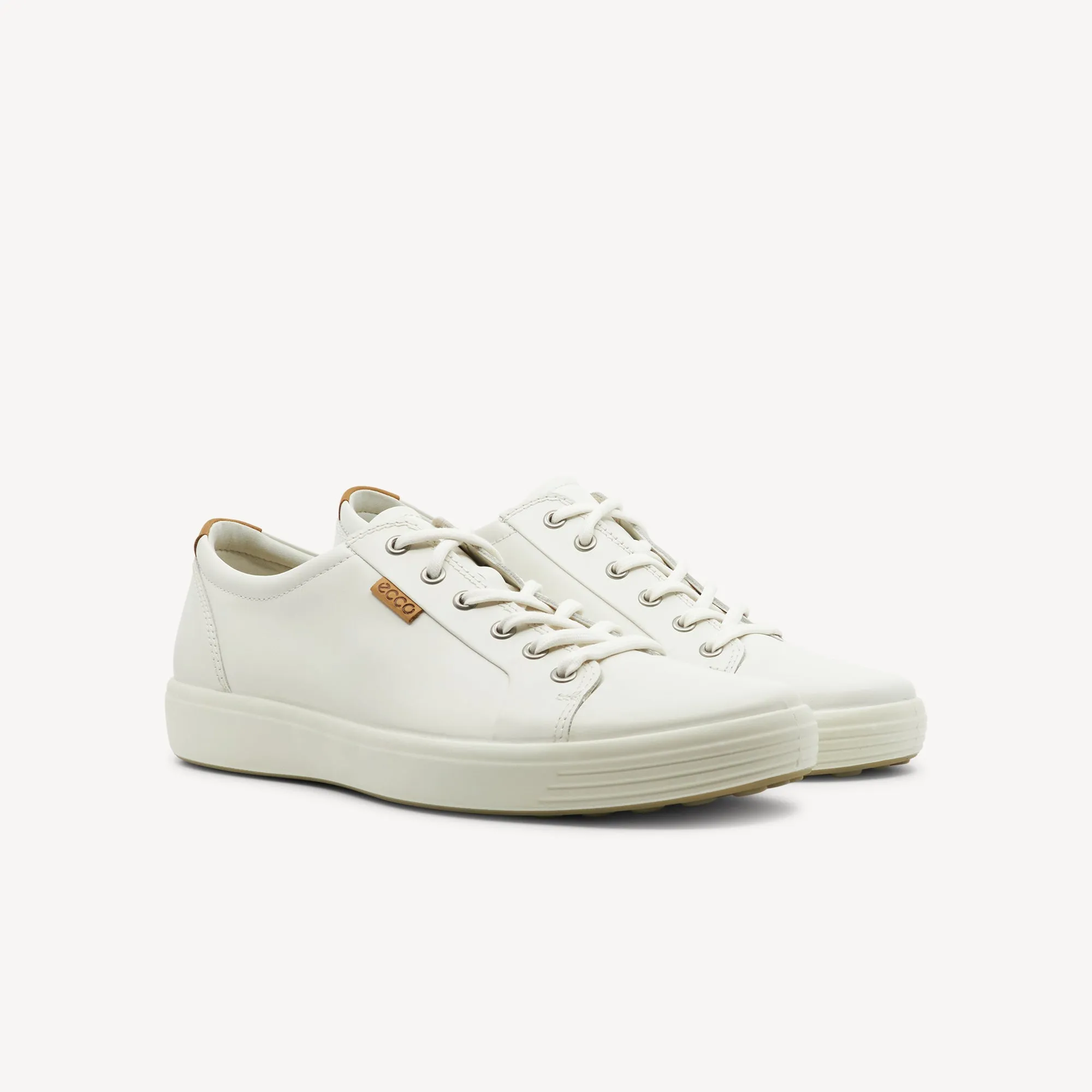 Ecco Soft 7 White Mens