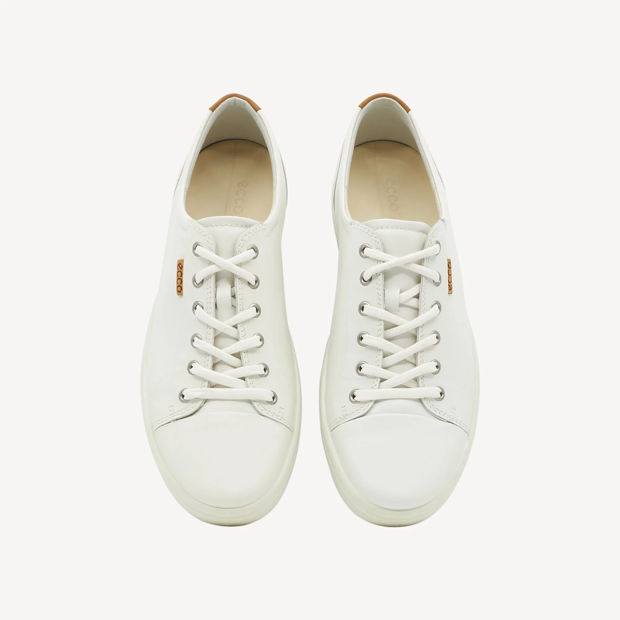 Ecco Soft 7 White Mens