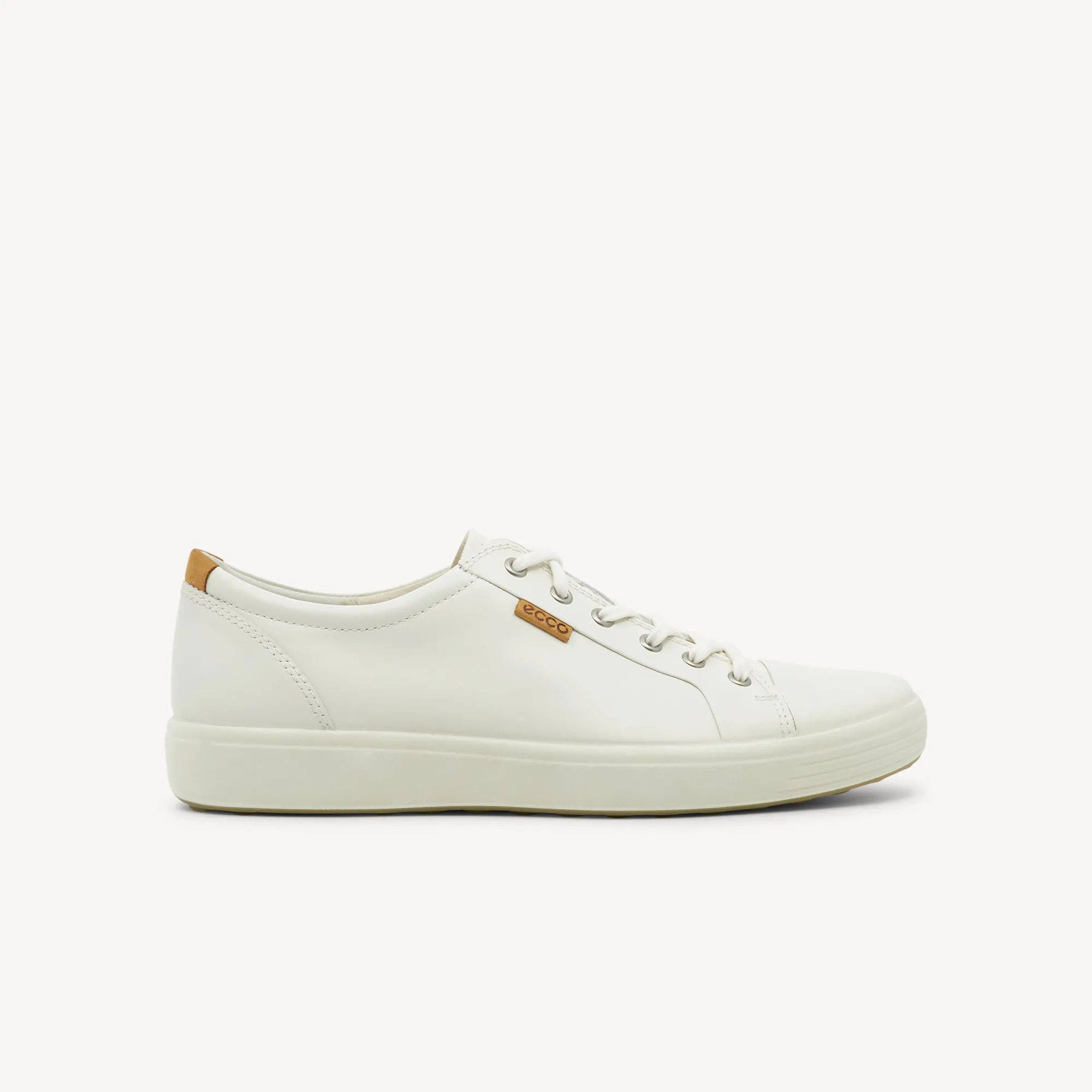 Ecco Soft 7 White Mens