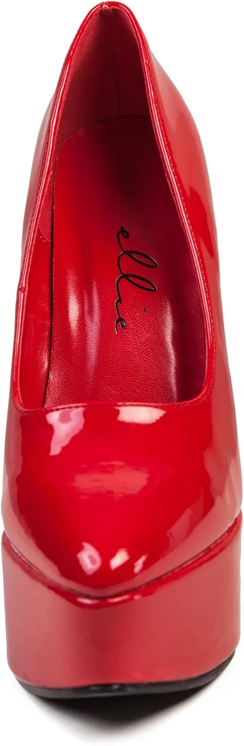 Ellie Shoes Women's 652-Prince Platform Pump