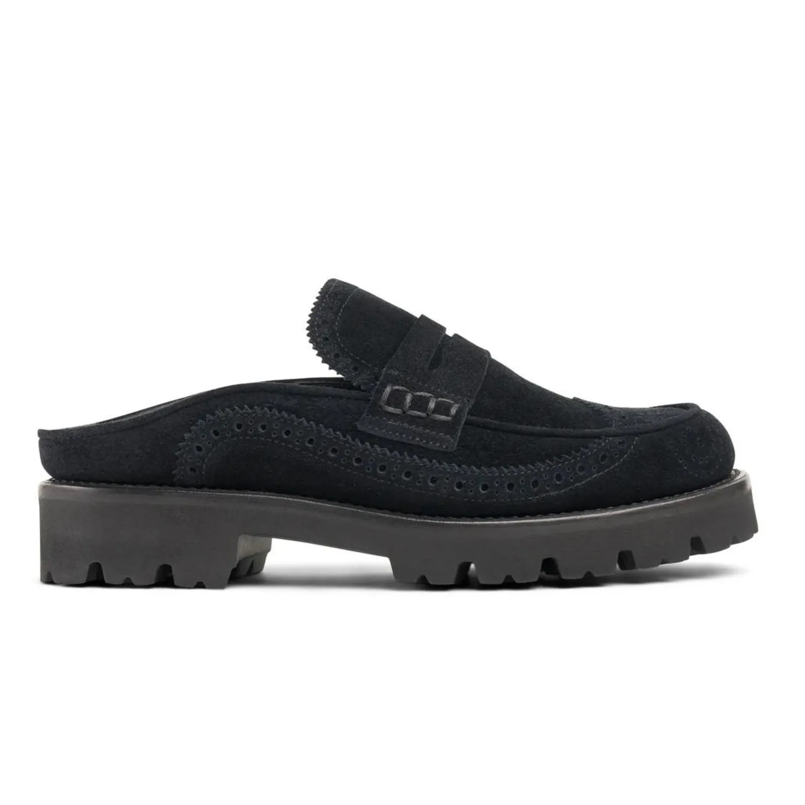 Emma Mule Black Suede