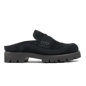 Emma Mule Black Suede