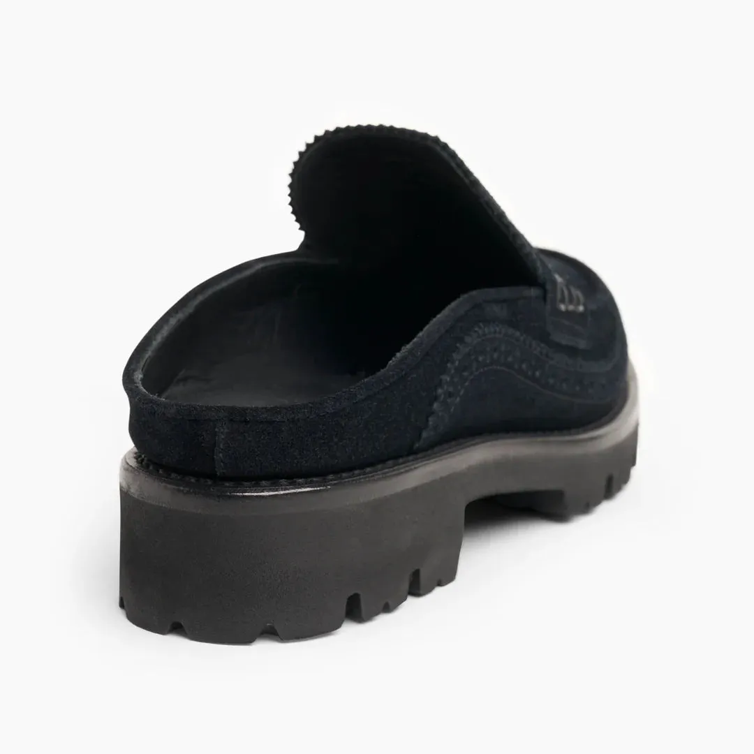 Emma Mule Black Suede