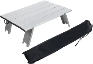 ERINGOGO Ultra-Lightweight Portable Table Aluminum Alloy Folding Camping Desk Easy to Store Carry for Outdoor Activities