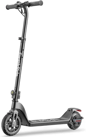 FanttikRide T10 Electric Scooter for Kids 4.3-5.6 ft, 200 W Motor, LED Battery Level, 7/10/12 MPH, Height Adjustable and 45W Fast Charging, Foldable Electric Scooter for Kids, Up to 40 mins