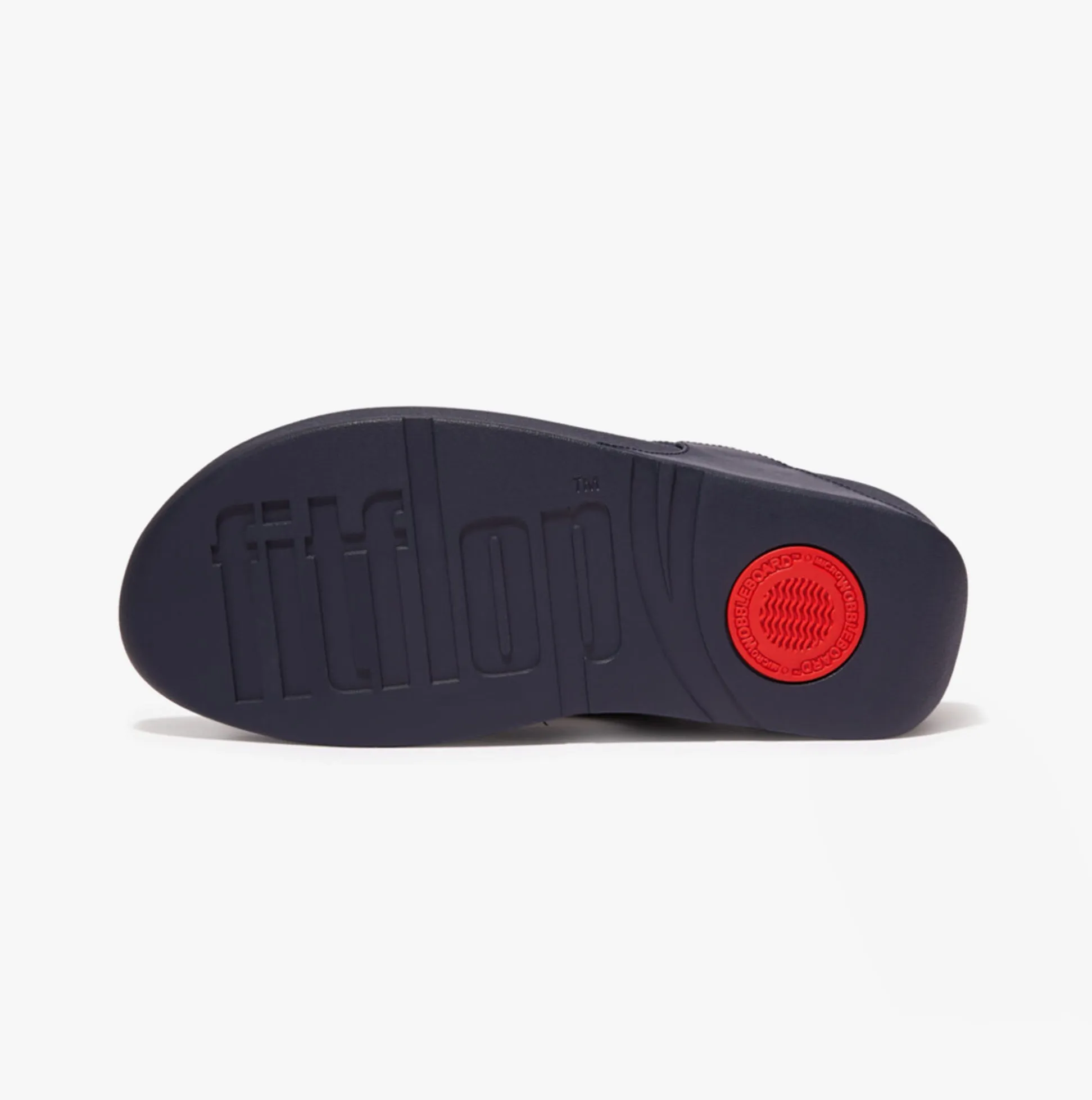 FitFlop LULU CRYSTAL Womens Toe-Post Sandals Stone Midnight Navy