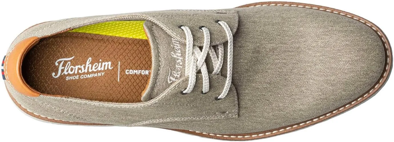 Florsheim Men's, Vibe Canvas Plain Toe Oxford