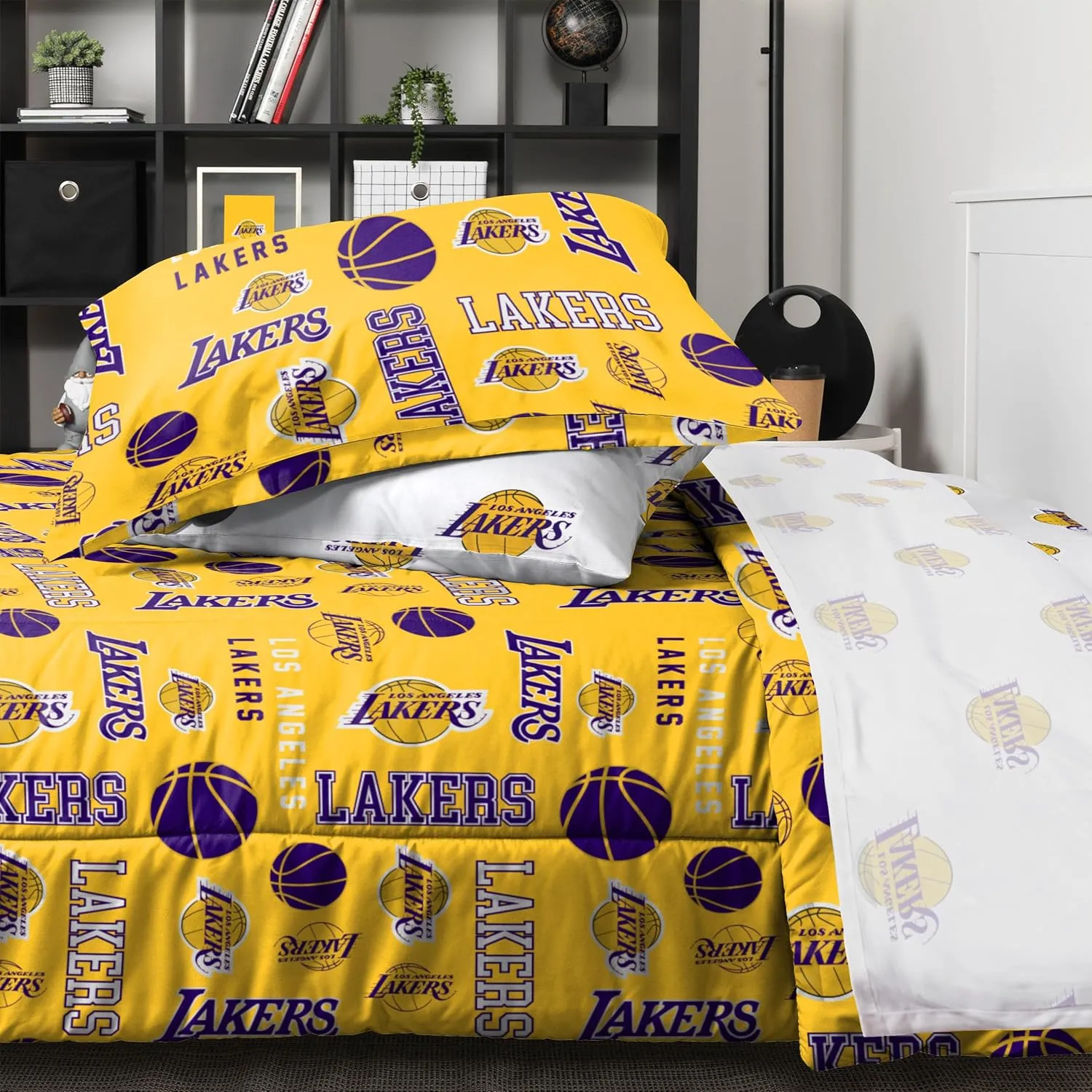 FOCO NFL Bed in a Bag Comforter Bedding-3- Piece Set