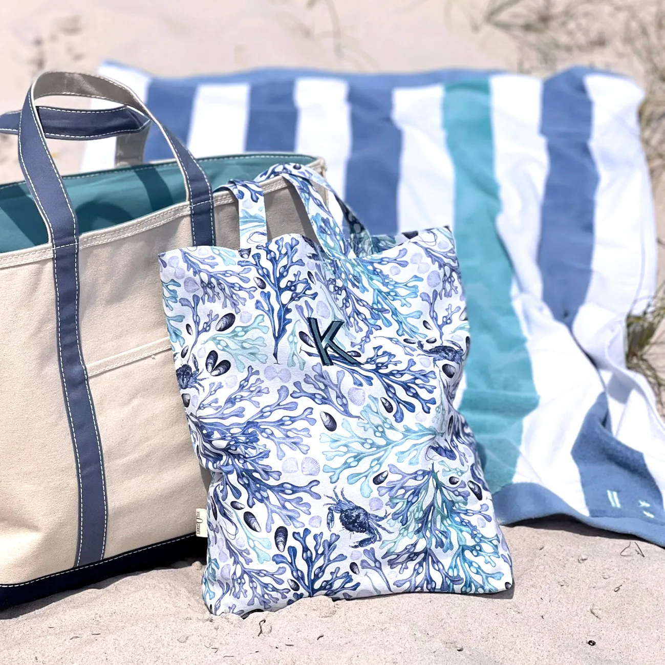 Foldable tote - Beach