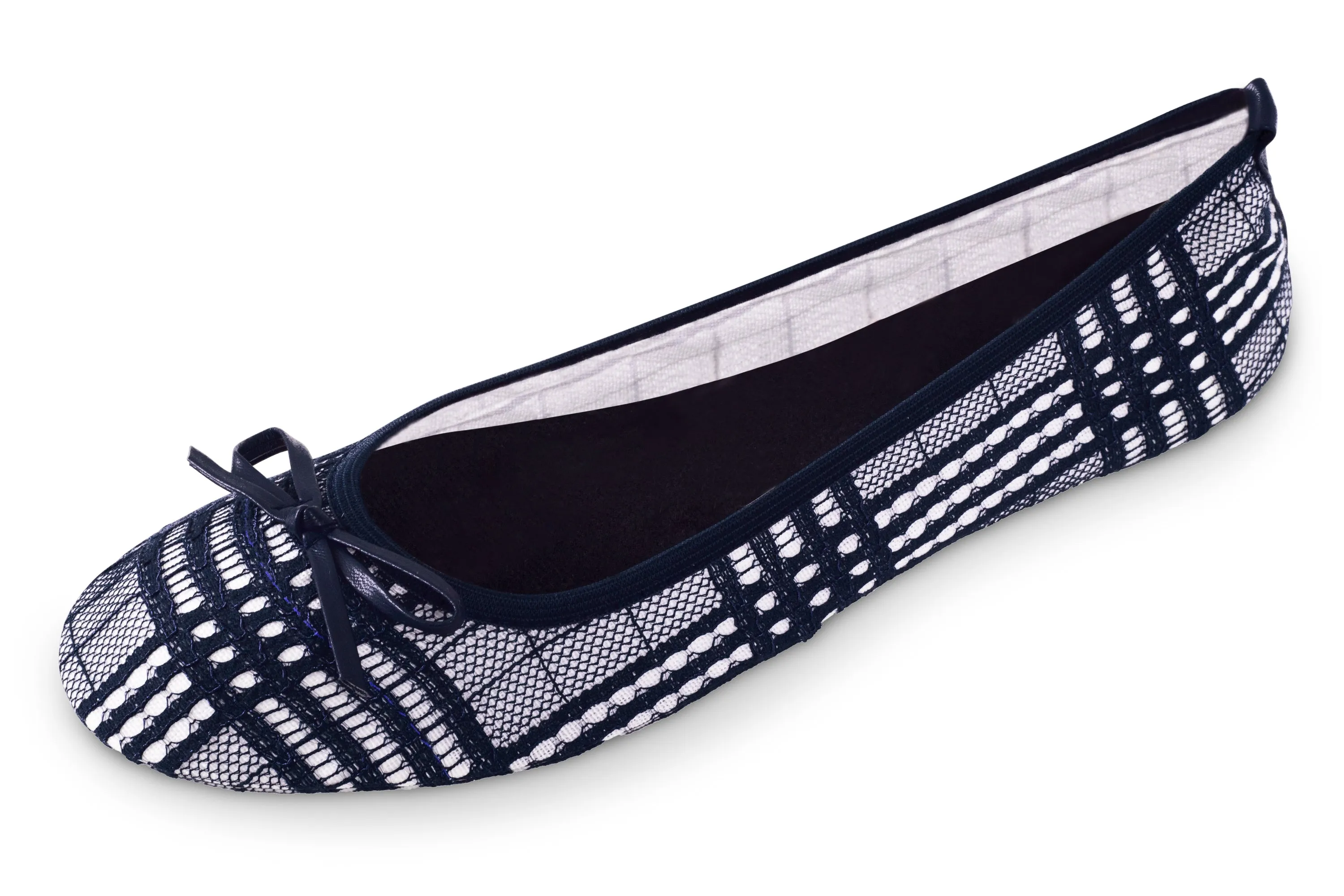 Foldable Wedding Flats / Flat Lace Wedding Shoe