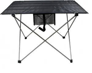Folding Camping Table with Travel Bag for Camp, Beach, Picnic, Camping Gear, Fabric Folding Table Portable with Hard Top Lightweight, Collapsible, Portable for 4 People(Large(29.5"*21.7"*20.7"))