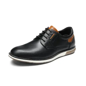 Formal Sneakers Men's Derby Dress Marc Bruno Casual Oxfords Wide 9 Unbeatable price Business Unique Shoes