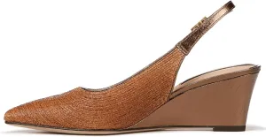 Franco Sarto Women's Tessa Pointed Toe Slingback Wedge Pump