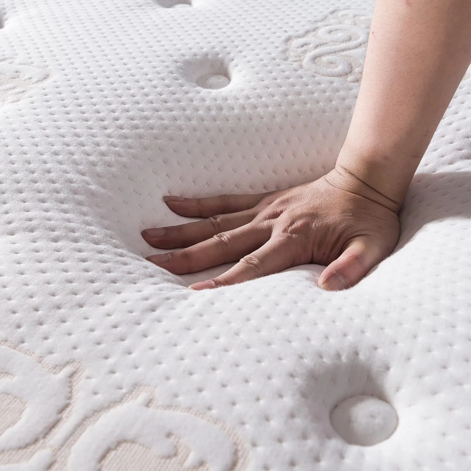 Full Mattress - 11.4 Inch Memory Foam & Innerspring Hybrid Mattress - Pillow Top - Bed in a Bag