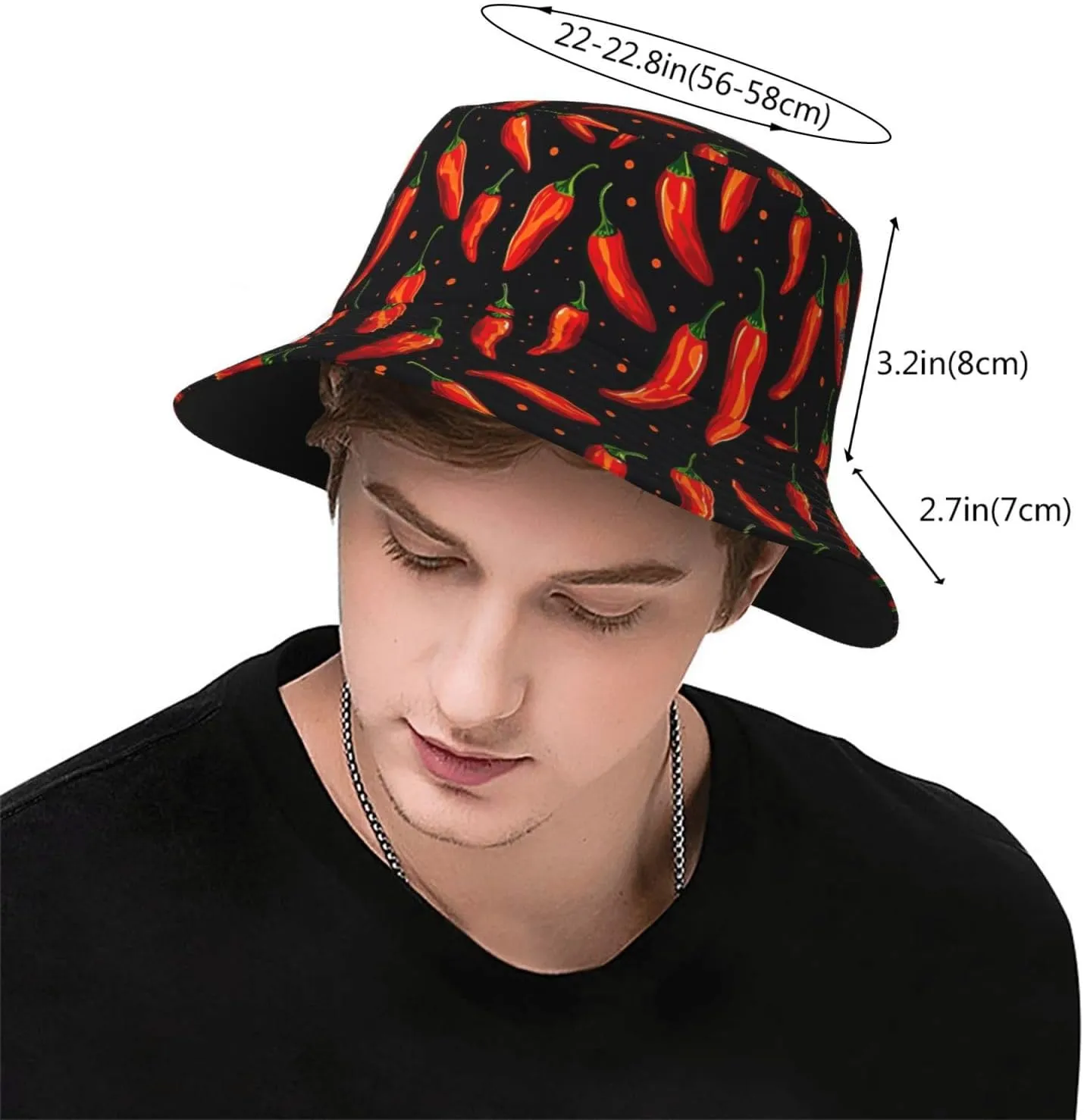 Funny Bucket Hat for Men Women Fashion Unisex Fishing Hat Fisherman Sun Caps Headwear for Outdoor Summer Travel Hiking Beach