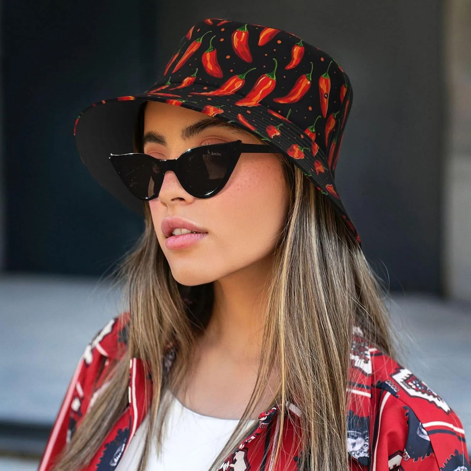 Funny Bucket Hat for Men Women Fashion Unisex Fishing Hat Fisherman Sun Caps Headwear for Outdoor Summer Travel Hiking Beach