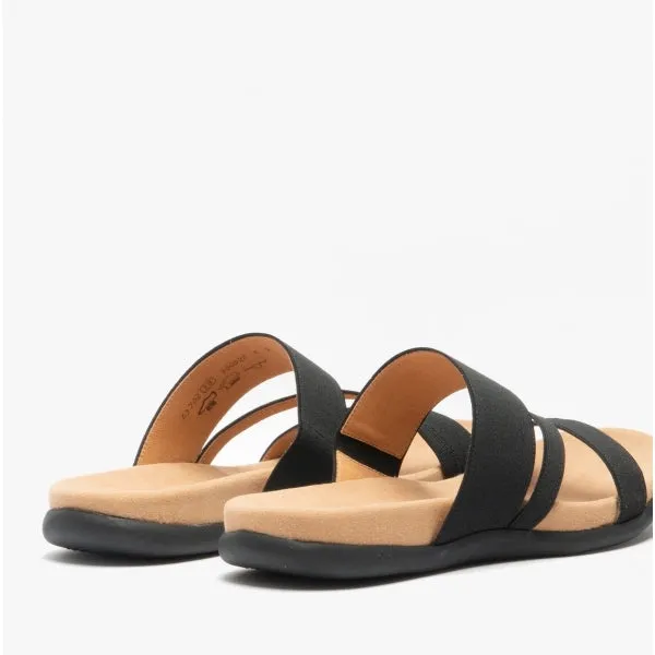 Gabor TOMCAT Womens Mule Sandals Black
