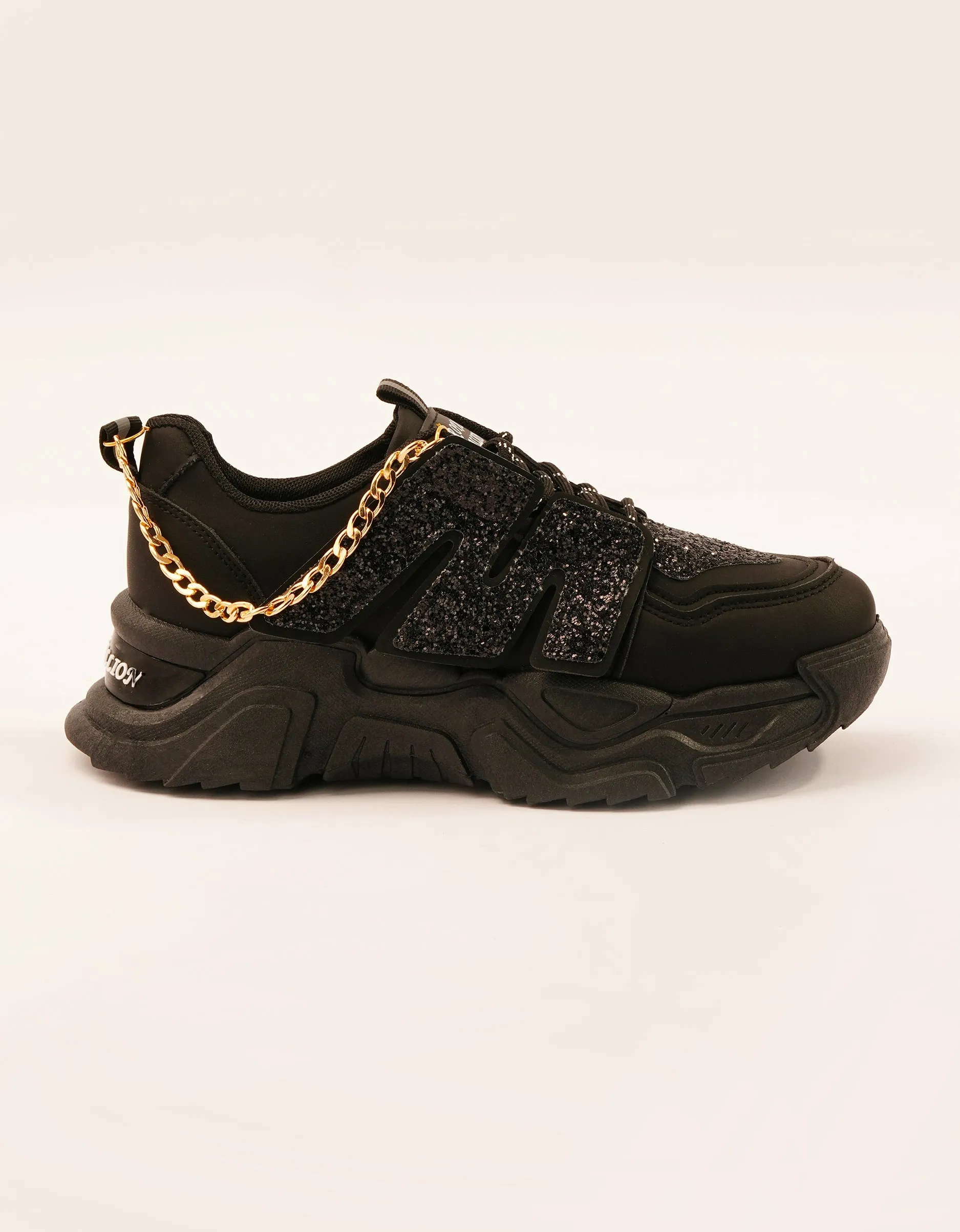 Glam Grip Chain Chunky Sneakers