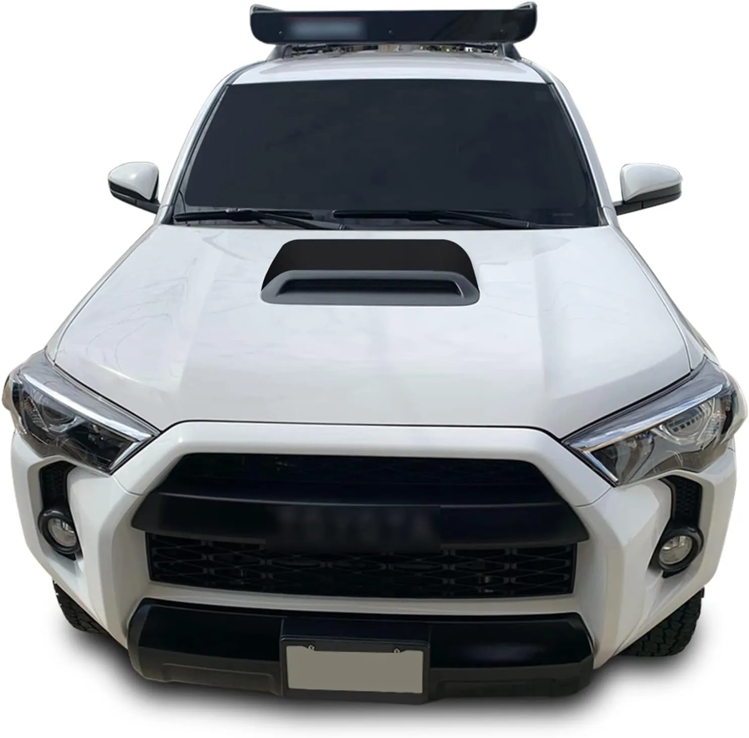 Gomu Hood Scoop Vinyl Graphic Overlay Wrap Decal Compatible with 4Runner Trail TRD Offroad Pro 2010-2020 - - Matte Black