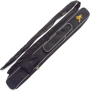 GOONSDS Taichi Sword Carrying Bag Double Layer Sword Carrying Case Martial Arts Weapons Case Sword Shoulder Bag (Double Layer),Black