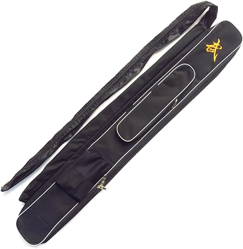 GOONSDS Taichi Sword Carrying Bag Double Layer Sword Carrying Case Martial Arts Weapons Case Sword Shoulder Bag (Double Layer),Black