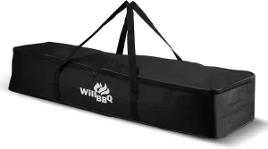 Grill Storage Bag,BBQ Tool Storage Bag,Grilling Bags for Outdoor Grilling,Grill Tool Carry Bag,Grill Hardware & Tools BBQ Bag, Foldable Grill Bag for Car Trip Outdoor Camping and Hiking BBQ