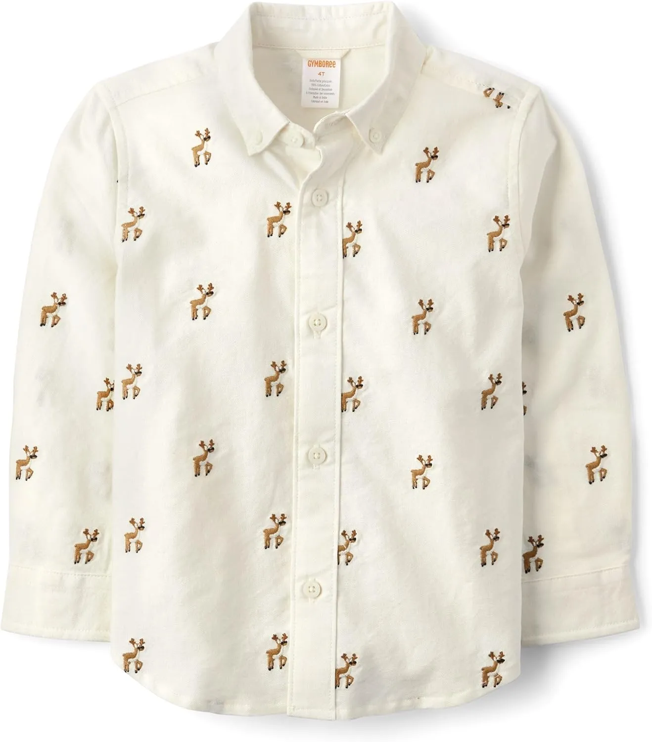Gymboree Boys' and Toddler Long Sleeve Button Up Shirts