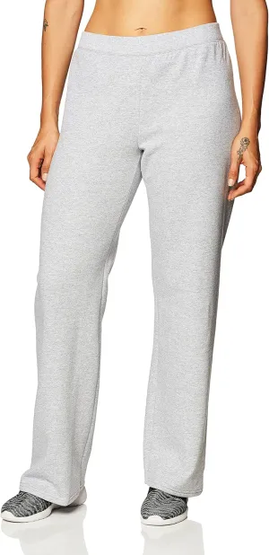 Hanes Women's Sweatpants, EcoSmart Fleece Open Bottom Sweatpants for Women, Regular & Petite Sizes