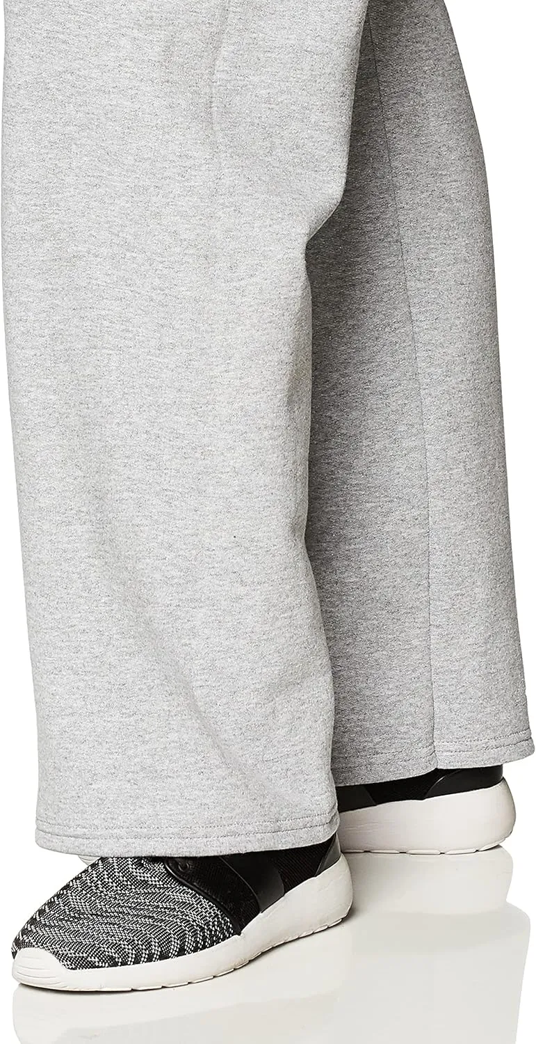 Hanes Women's Sweatpants, EcoSmart Fleece Open Bottom Sweatpants for Women, Regular & Petite Sizes