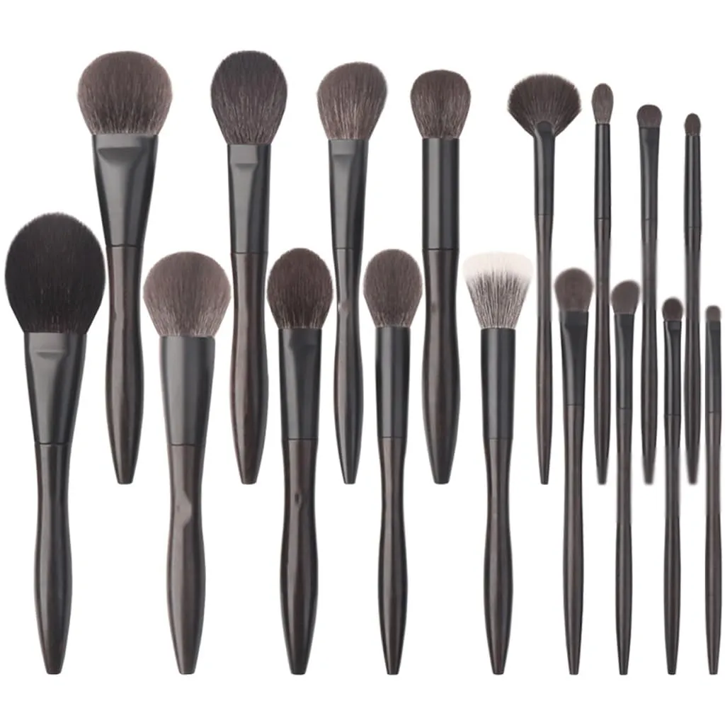 HBJWOV 17 Pcs. Makeup Brush Set Super Soft eye shadow Brush Powder Brush powder blusher Brush
