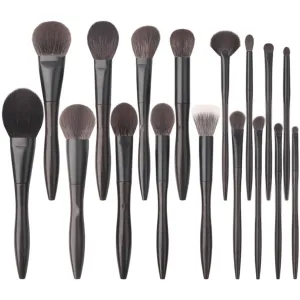 HBJWOV 17 Pcs. Makeup Brush Set Super Soft eye shadow Brush Powder Brush powder blusher Brush