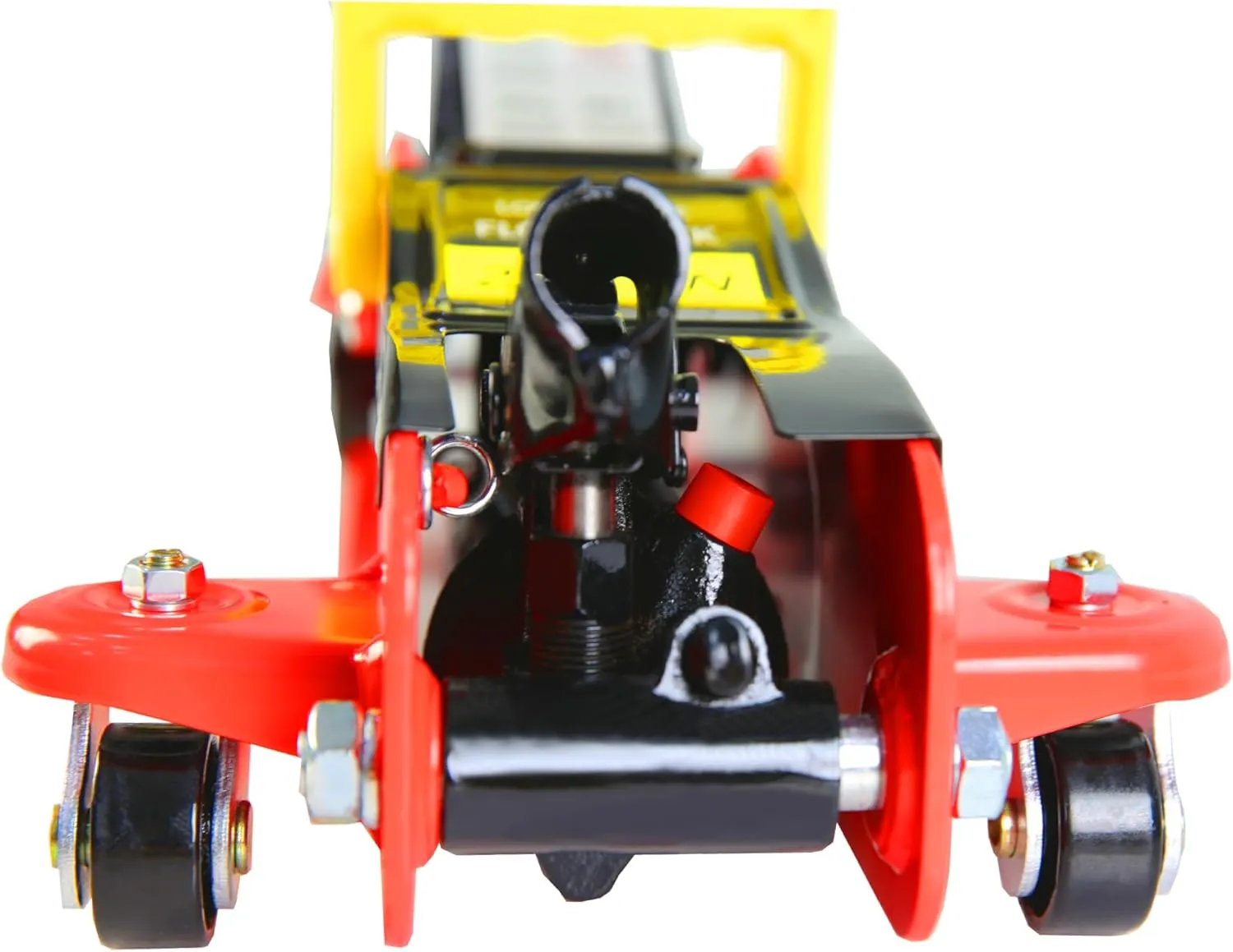 Henf 2 Ton Low Profile Floor Jack with Storage Bag,Professional Steel Racing Single Piston Quick Lift Pump,Red Heavy Duty Hydraulic Lifting Range 3.3''-15.2'',2 (4,000 lb)
