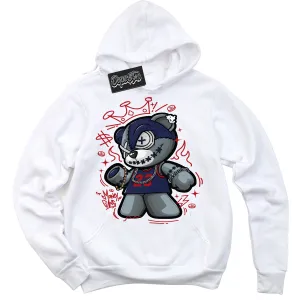 Howard University 1s Sneaker Hoodie Money Gang Bear Graphic