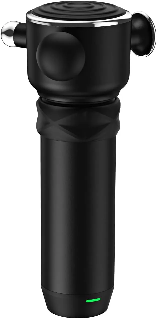 HYAKO R1 Deep Tissue Vibrating Muscle Massager - Therapy Back Massager for All Body Relief - Muscle Pain Relief and Fascial Binding - Trigger Point Therapy Massage Tool - Gifts for him