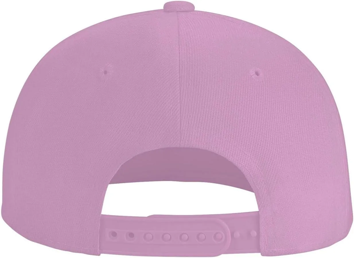 I'm A Side Chick,Cute Thanksgiving Flat Brim Baseball Cap,Snapback Hats Adjustable Trucker Hat for Men & Women,Black