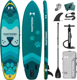 Inflatable Stand Up Paddle Boards with Premium SUP Paddle Board Accessories，10'8'' Paddle Boards Water Ripple Design,Wide Stable Non-Slip Comfort Deck for Adult & Youth