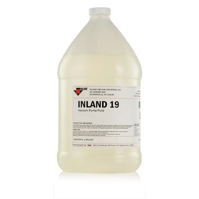 Inland Vacuum Inland 19 Vacuum Pump Oil for Edwards, Welch, Leybold, Agilent-1 Quart