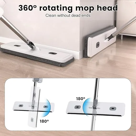 International shipping With Foldable Trusted reviews Bucket 360° Mop