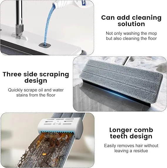 International shipping With Foldable Trusted reviews Bucket 360° Mop