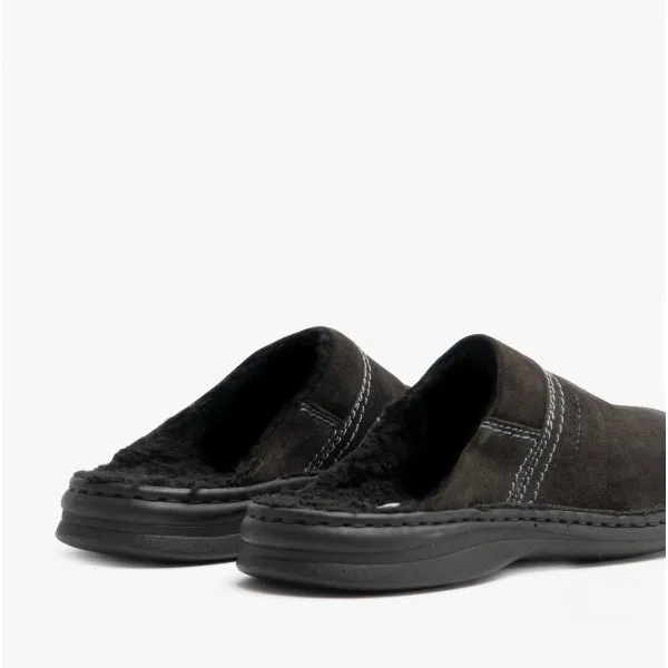 Josef Seibel MAX 67 Mens Leather Mule Black