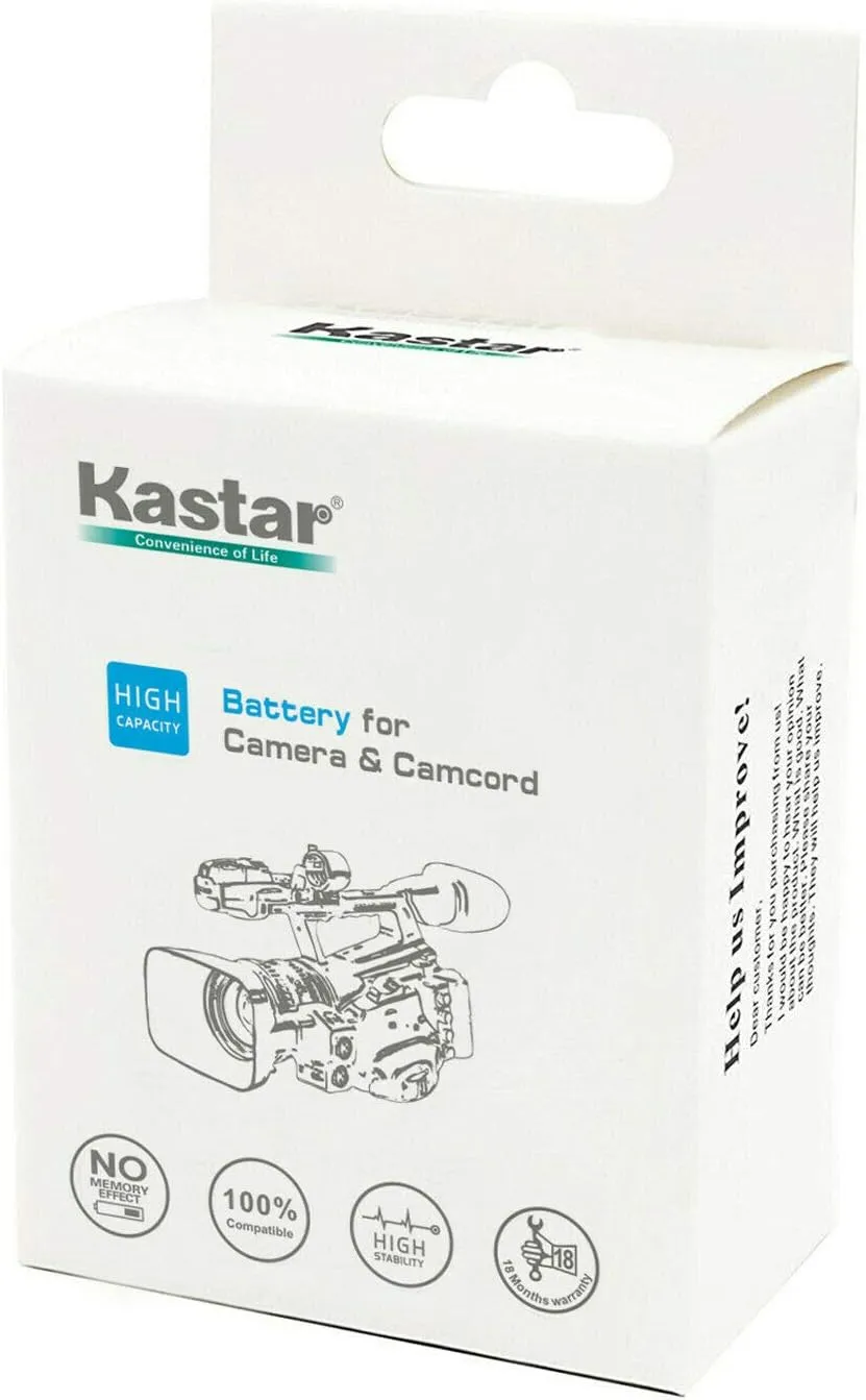 Kastar 3-Pack SB-L480 Battery and AC Wall Charger Replacement for Mamiya Leaf AFi-II 6, Mamiya Leaf AFi-II 7, Mamiya Leaf AFi-II 10, Mamiya Leaf Aptus-II 5, Mamiya Leaf Aptus-II 6 Medium Format Camera
