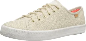 Keds Women's Kickstart Natural Geo Canvas Fashion Sneaker
