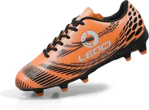 Kids Soccer Cleats for Boys and Girls Outdoor Football Shoes Rugby Boots Performance Durable Firm Grounds Sneaker