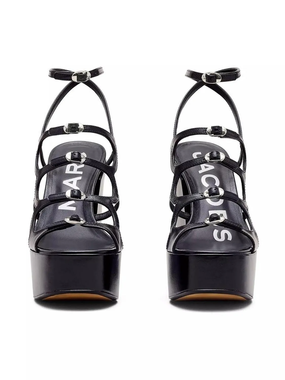 Kiki Leather Platform Pump Sandals