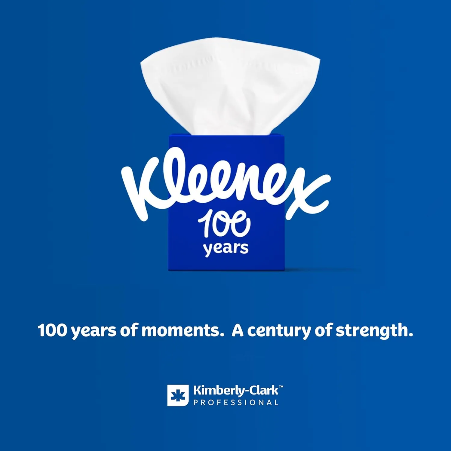 Kleenex Professional Facial Tissue, Bulk (21606), 2-Ply, White, Flat Boxed Format, Designed for Business (125 Tissues/Box, 48 Boxes, 6,000 Sheets/Case)