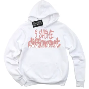 Legend Pink 1s Sneaker Hoodie I Shine Different Graphic